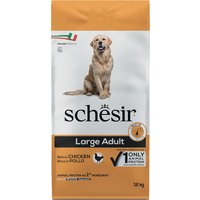 Schesir Large Adult poulet pour chien - 12 kg
