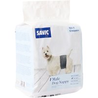 Savic luiers voor mannen maat. S: 26-40cm, 12 stuks hond — afbeelding 1