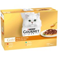Gourmet Gold saftig-fina strimlor 12 x 85 g - Kycklingvarianter