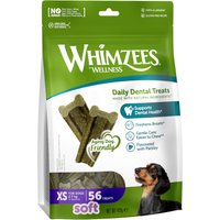 Pack économique : 2 x 56 pièces Whimzees by Wellness Soft Snacks, taille xs pour très petit chien