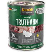 Lot économique : 24 x Belcando Baseline à la dinde 800 g, nourriture humide pour chien