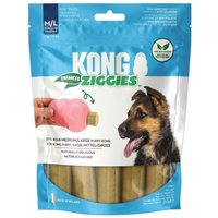 KONG Ziggies Enhanced Puppy - Ekonomipack storlek M/L: för hundar från 7 kg (2 x 227 g)