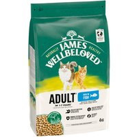 James Wellbeloved Adult Cat Hypoallergenic Fish & Rice - Ekonomipack: 3 x 4 kg