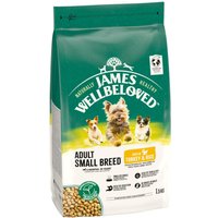 James Wellbeloved Adult Small Breed Hypoallergenic dinde, riz pour chien - 3 x 1,5 kg