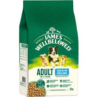 James Wellbeloved Adult Dog Hypoallergenic Fisch & Reis - 12 kg James Wellbeloved Adult Dog Hypoallergenic Fisch & Reis - 12 kg