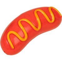 Gioco da mordere TIAKI Hotdog ultraresistente - Ø 6,5 x L 15 cm