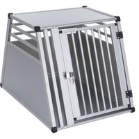 Maat M Hondenbench Auto AluRide L92 x B65 x H65 cm — afbeelding 1