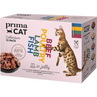 PrimaCat Classic i gelé 12 x 85 g - Classic Mix (4 sorter)