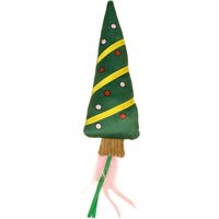 TIAKI kattleksak julgran med band - L 42 x B 10 x H 5 cm