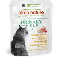Ekonomipack: Almo Nature HFC Urinary Help 24 x 50 g - Kycklingbröst med tranbär