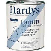 6x800g Hardys Sensitive Lamb natvoer voor honden