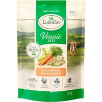 4 x 1,5 kg Lukullus Pressé à froid Veggie Croquettes pour Chien