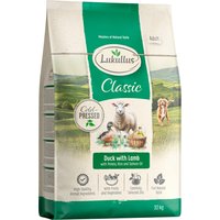 2 x 10 kg Lukullus Pressé à froid Canard de Barbarie et Agneau, Croquettes pour Chien