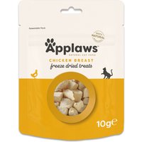 Voordeelverpakking: 3x10g Applaws Cat Natural gevriesdroogde traktaties met kipfilet kattensnacks