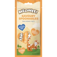 4x14g Spoonables Savoury poulet Meowee ! friandises pour chat