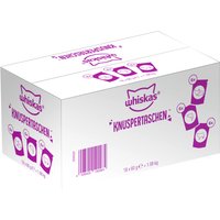 Whiskas Temptations mixkartong - 3 varianter: kyckling & ost + nötkött + lax (18 x 60 g)