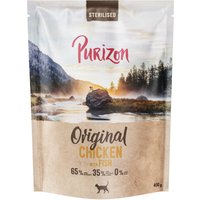 400g Purizon Cat Sterilised Poulet et poisson - Original Daily 65 % croquettes pour chat