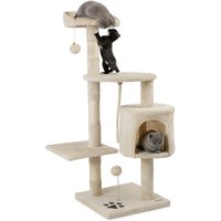 Lionto Arbre à chat, 112cm beige pour chats