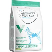 Concept for Life Veterinary Diet Hypoallergenic Insect hundfoder - Nytt: 1 kg