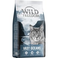 2kg Wild Freedom Adulte Vast Oceans à la maquereau - recette sans céréales croquettes pour chat