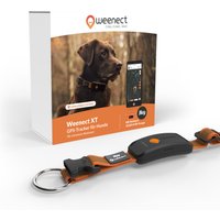 Localizzatore GPS per cani Weenect XT - con collare - nero, con collare arancione incluso