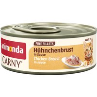 24x60g Animonda Carny Adult in saus Kipfilet Voordeelpakket nat kattenvoer