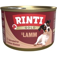 RINTI Gold 12 x 185 g - Pedaços de cordeiro
