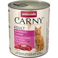 24x800g Adult cocktail de viandes Animonda Carny - Pâtée pour chat