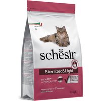 Schesir Sterilized & Light med skinka - 1,5 kg