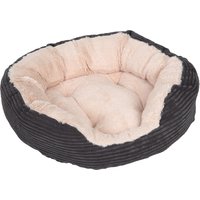 Cama Cozy Cord para cães e gatos - M: C 63 cm x L 53 cm x A 15 cm
