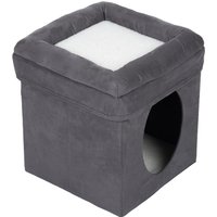 Niche Cube pliable L39 l39 H42cm pour chat - Niche pour chat