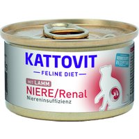 6x85g Kattovit Renal spécial reins agneau - Pâtée pour chat