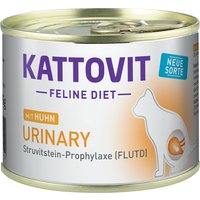 6x185g Kattovit Urinary , poulet - Pâtée pour chat