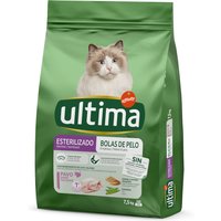 2x7,5kg Sterilized Hairball Ultima - Croquettes pour chat
