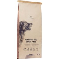 2 x 14kg Meat & Biscuitgrain Free Magnusson nourriture pour chien sèche