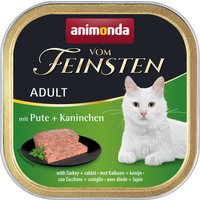 animonda vom Feinsten Adult 6 x 100 g Kalkon & kanin