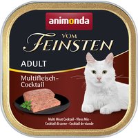 Mixpack: animonda vom Feinsten Adult 32 x 100 g - Blandade fjäderfäkreationer (4 sorter)
