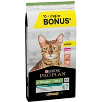 10 kg + 2 kg på köpet! PURINA PRO PLAN Sterilised Adult - Sterilised Adult Renal Plus lax