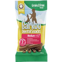 Barkoo Dental Snacks Friandises SANS CÉRÉALES pour chien - 7 bâtonnets (140 g) pour chien de taille moyenne