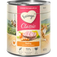 Feringa Classic Meat Menu 6 x 800 g - Fjäderfä med morötter