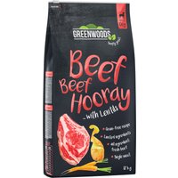 2x12kg Greenwoods bœuf, lentilles, pommes de terre, carottes - Croquettes pour chien