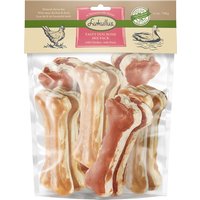 750g Lukullus os à mâcher Pack XXL lot mixte poulet, canard 15 cm - Friandises pour chien