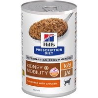 Hill's Prescription Diet k/d + Mobility com frango - 12 x 370 g