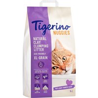 Lot économique litière Tigerino Nuggies 2 x 14 L - XL Grain, senteur talc