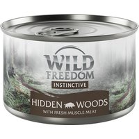 Wild Freedom Instinctive 6 x 140 g pour chat - Hidden Woods - sanglier