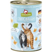 GranataPet DeliCatessen 6 x 400 g - Lax & kalkon