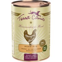 Lot Terra Canis Metzgers Bestes 12 x 400 g pour chien - pur poulet
