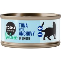 Cosma Nature 6 x 70 g Tonfisk med hela ansjovis