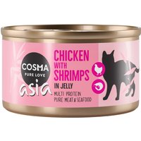 Cosma Asia i gelé 6 x 85 g - Kyckling & räkor