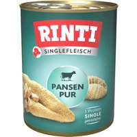 Lot RINTI Viande Pure 12 x 800 g pour chien - pures panses